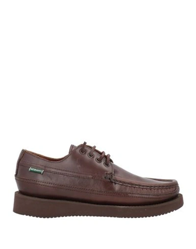 Shop Sebago Man Loafers Dark Brown Size 9 Soft Leather