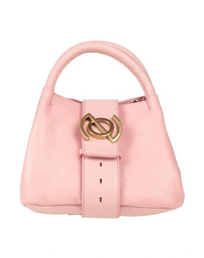 Shop Zanellato Woman Handbag Pink Size - Soft Leather