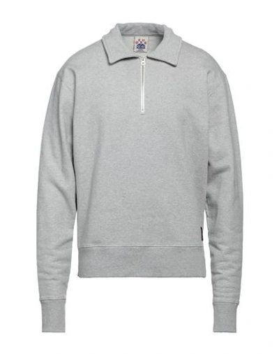Shop Deus Ex Machina Man Sweatshirt Grey Size Xs Cotton