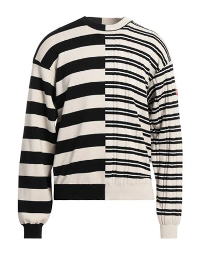 Shop Kenzo Man Sweater Beige Size L Wool, Cotton