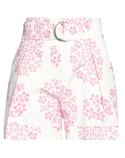 Shop True Royal Woman Shorts & Bermuda Shorts White Size 4 Viscose, Elastane