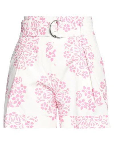 True Royal Woman Shorts & Bermuda Shorts White Size 4 Viscose, Elastane In White