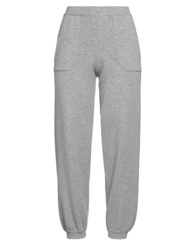 Shop Vertige Woman Pants Grey Size M Viscose, Polyamide, Merino Wool, Cashmere