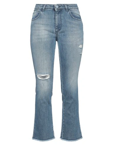 Shop Re-hash Re_hash Woman Jeans Blue Size 27 Organic Cotton, Elastane