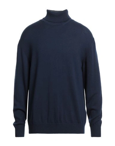 Shop Ballantyne Man Turtleneck Navy Blue Size 38 Wool