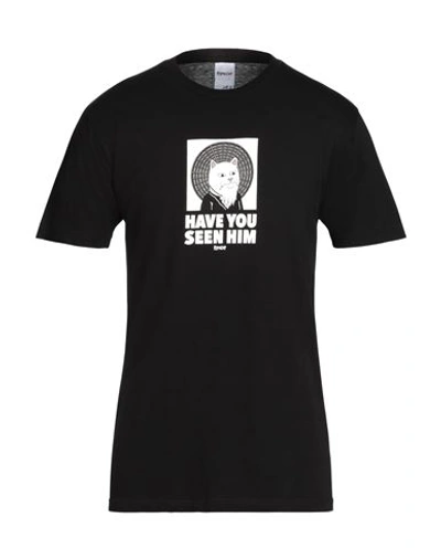 Ripndip Have You Seen Him? Tee Man T-shirt Black Size Xl Cotton In Black