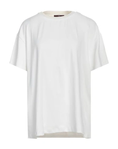 Shop High Woman T-shirt White Size Xl Polyamide, Elastane