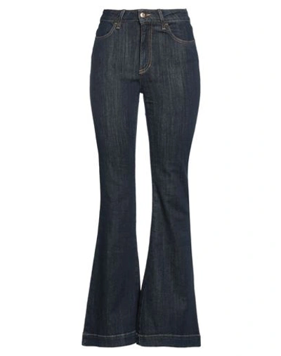 Shop Shaft Woman Jeans Blue Size 30 Cotton, Elastane