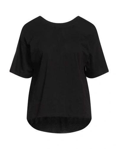 Shop 8pm Woman T-shirt Black Size Xxs Cotton