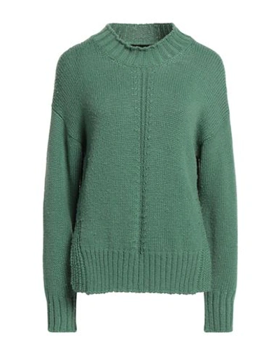 Alpha Studio Green Wool Women Sweater In Green