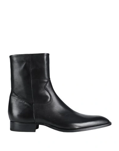 Shop Lemaré Man Ankle Boots Black Size 9 Calfskin