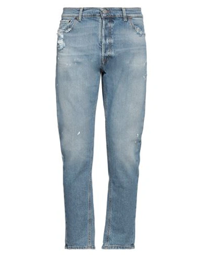 Shop Pmds Premium Mood Denim Superior Man Jeans Blue Size 34 Cotton, Elastane