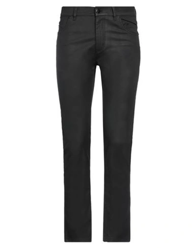 Mille900quindici Man Pants Black Size Xxl Cotton, Elastane In Black