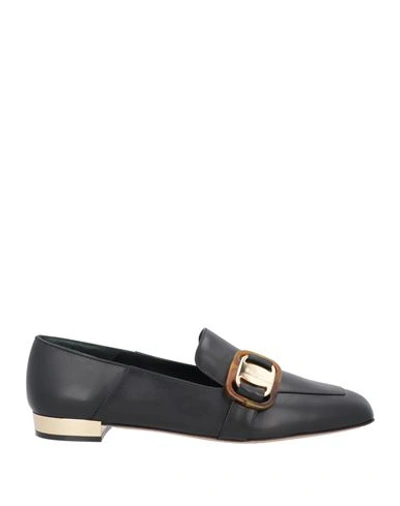 Ferragamo Woman Loafers Black Size 10.5 Calfskin In Black