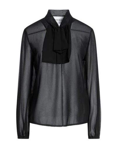 Shop Silvian Heach Woman Top Black Size M Polyester