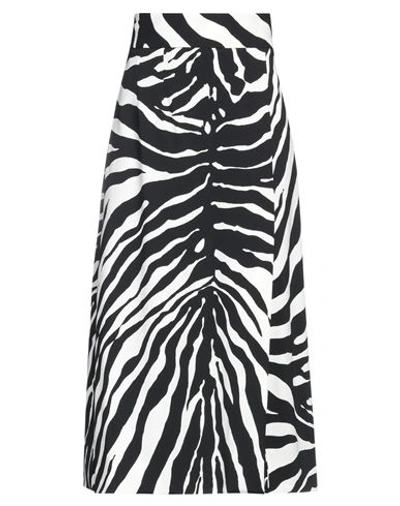Shop Dolce & Gabbana Woman Midi Skirt Black Size 10 Viscose, Elastane