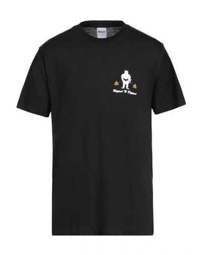 Ripndip Ripped N Dipped Tee Man T-shirt Black Size Xl Cotton In Black