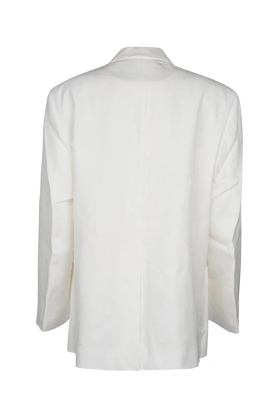 Shop Jacquemus Jackets And Vests In White