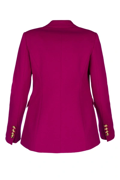 Shop Pinko Jackets And Vests In Viola