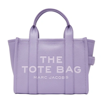 Shop Marc Jacobs The Leather Small Tote Bag In H009l01sp21_530