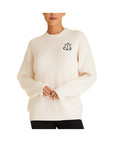 Shop Alala Adult Women Crest Sweater In Bone
