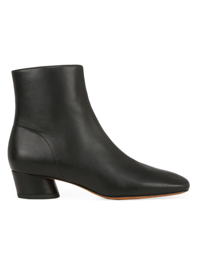 Shop Vince Women's Ravenna Leather Boots In Black