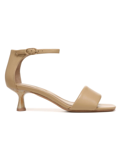 Shop Vince Women's Pepa 70mm Leather Sandals In Blonde
