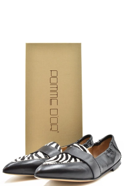 Shop Pomme D'or Ballet Flats In Multicolor