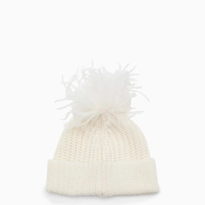 Shop Art Essay Ivory Cap With In White