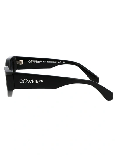 Shop Off-white Sunglasses In 1007 Black Dark Grey