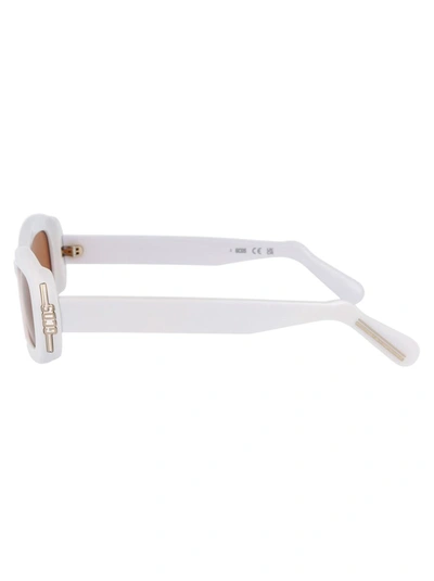 Shop Gcds Sunglasses In 21e White