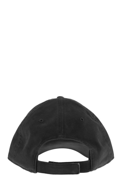 Shop Canada Goose Hat With Visor In Black