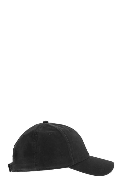 Shop Canada Goose Hat With Visor In Black