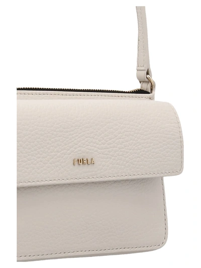 Shop Furla 'skye' Crossbody Bag In White