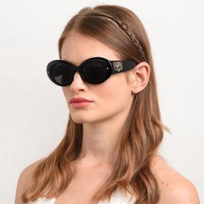Shop Chiara Ferragni Sunglasses In Yellow