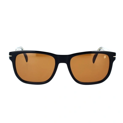 Shop David Beckham Eyewear By  Sunglasses In Black