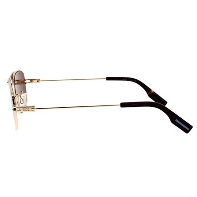 Shop Mcq By Alexander Mcqueen Mcq Sunglasses In Gold