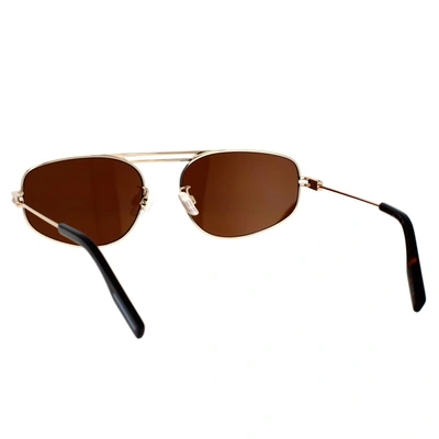 Shop Mcq By Alexander Mcqueen Mcq Sunglasses In Gold