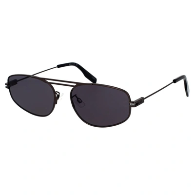 Shop Mcq By Alexander Mcqueen Mcq Sunglasses In Ruthenium