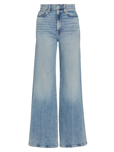 Shop 7 For All Mankind Women's Ultra High-rise Wide-leg Jeans In Must
