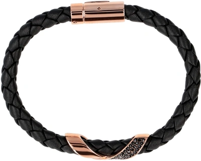Swarovski Cross Signature Bracelet In Black | ModeSens