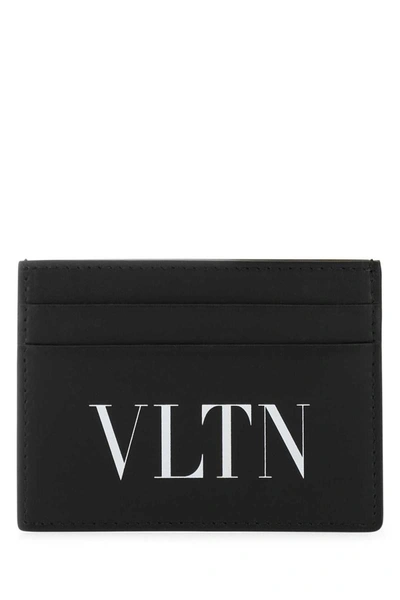 Shop Valentino Garavani Wallets In Black&amp;white