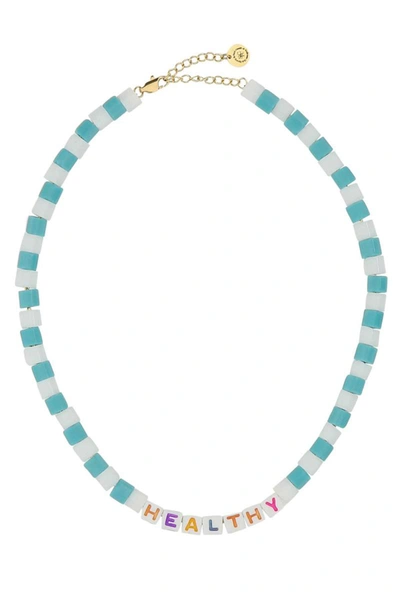 Shop Sporty And Rich Sporty & Rich Necklaces In Multicoloured
