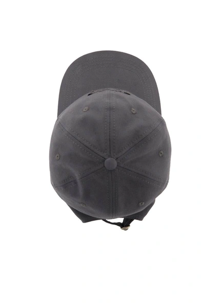Shop N°21 N.21 Baseball Cap With Logo In Grey
