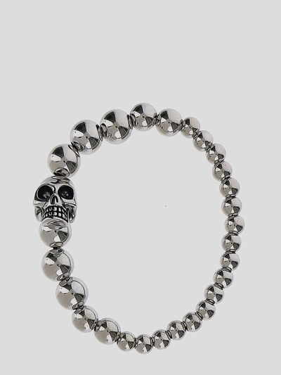 Alexander Mcqueen Silver Tone Chain Bracelet 2025 | www.urbag.ws