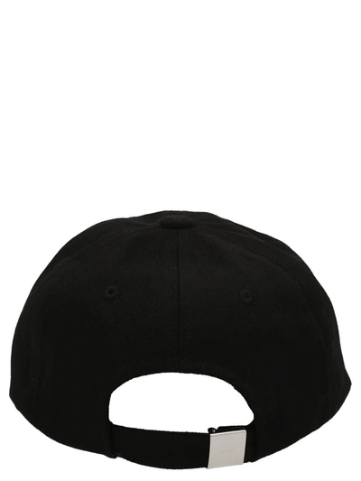 Shop We11 Done We11done Logo Embroidery Cap In Black
