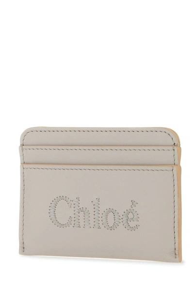 Shop Chloé Chloe Wallets In Wildgrey