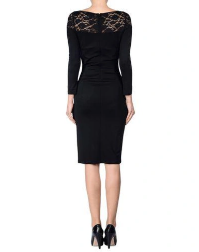 Shop Just Cavalli Knee-length Dresses In Black