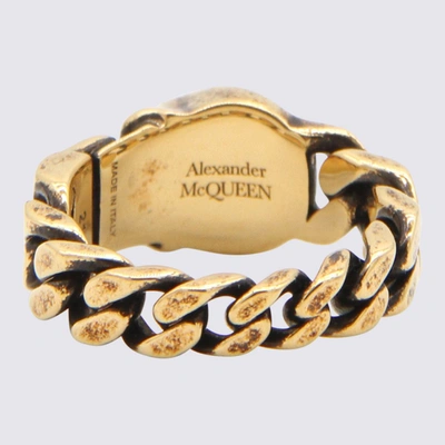 Shop Alexander Mcqueen Bijoux Golden