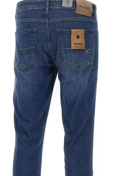 Shop Re-hash "rubens"  Jeans In Blue